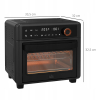 Mini-piekarnik z funkcją hot air fryer, 40-220°C i akcesoria - 12 programów