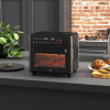 Mini-piekarnik z funkcją hot air fryer, 40-220°C i akcesoria - 12 programów