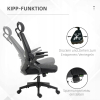 Vinsetto Ergonomiczne Krzesło Biurowe - Czarne