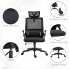 Vinsetto Ergonomiczne Krzesło Biurowe - Czarne