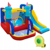 Nadmuchiwany plac zabaw z wentylatorem - wodny park dla dzieci 3-8 lat