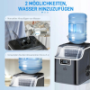Kostkarka do lodu 20 kg / 24 h, ze zbiornikiem 3,2 l wyświetlacz - CZARNA