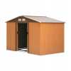 Domek ogrodowy Outsunny, narzędziowy 277 x 195 cm - Z przesuwnymi drzwiami