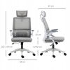 Vinsetto Ergonomiczne Krzesło Biurowe - Szare