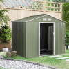 Domek ogrodowy Outsunny 277 x 195 cm - ZIELONY