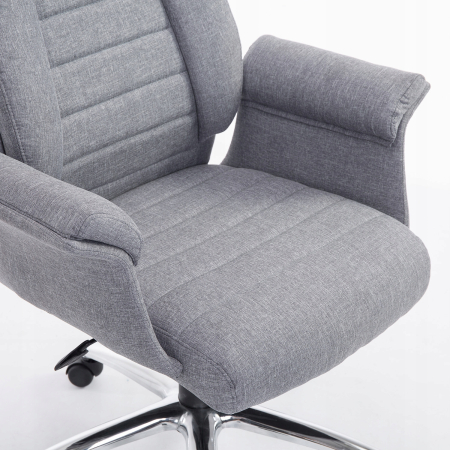 Krzesło obrotowe Homcom 116 x 79 x 70,5 cm - SZARE