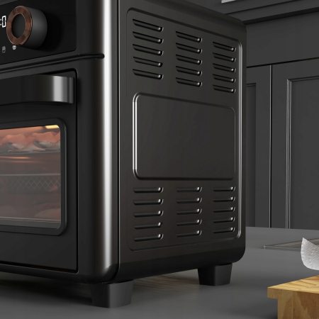 Mini-piekarnik z funkcją hot air fryer, 40-220°C i akcesoria - 12 programów