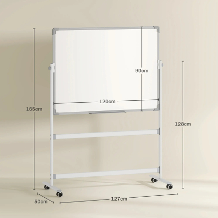 TABLICA MAGNETYCZNA Homcom 120 x 90 cm - z gratisami