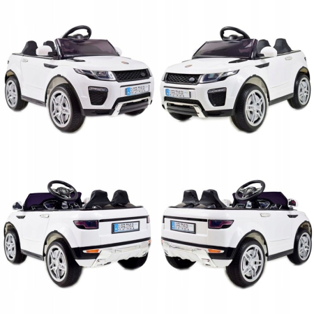 Samochód elektryczny Super Toys Biały pod choinkę