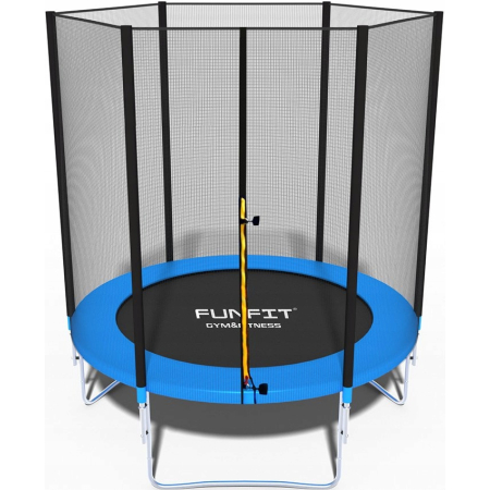 Trampolina z siatką prostą - stabilna 183 cm FT 6