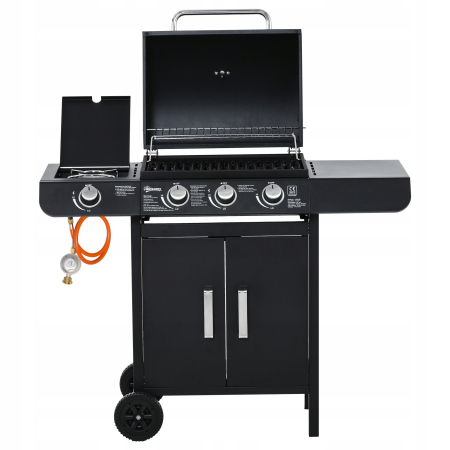 Grill gazowy Outsunny 6 kW - 4 palnikowy