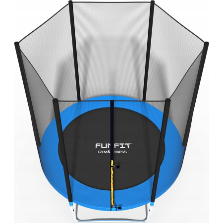 Trampolina z siatką prostą - stabilna 183 cm FT 6
