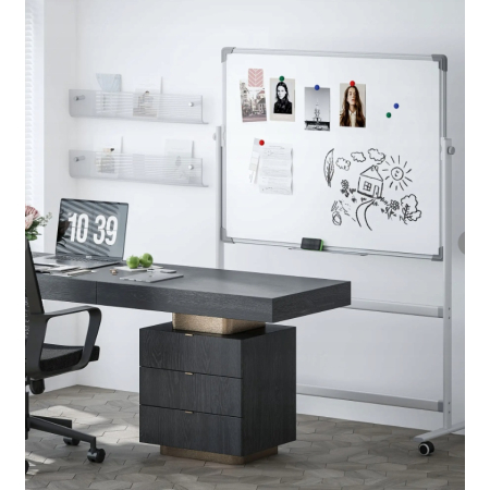 TABLICA MAGNETYCZNA Homcom 120 x 90 cm - z gratisami