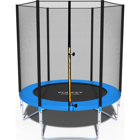Trampolina z siatką prostą - stabilna 183 cm FT 6