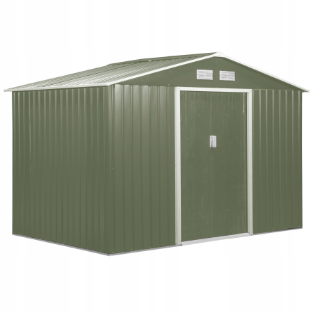Domek ogrodowy Outsunny 277 x 195 cm - ZIELONY