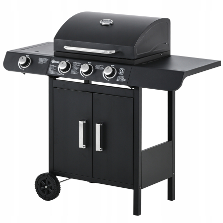 Grill gazowy Outsunny 6 kW - 4 palnikowy
